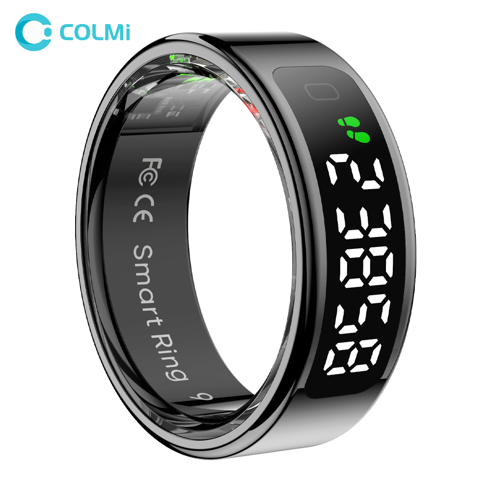 Women'S Health & Wellness Center - COLMI R12 Smart Ring with Display