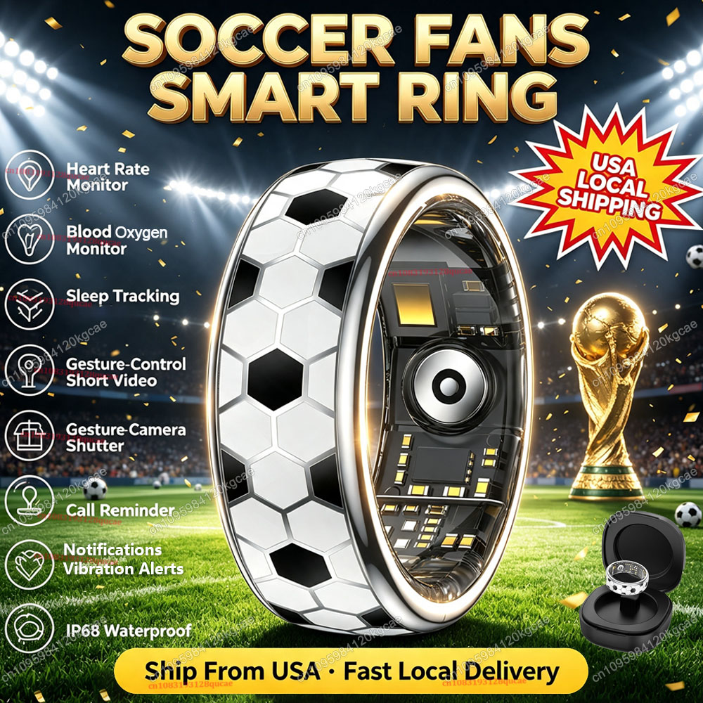 Women'S Health & Wellness Center - US Warehouse Smart Ring with Charging