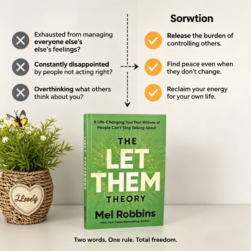 The Let Them Theory By Mel Rob - Health & Wellness Unlimited ulasan dan harga