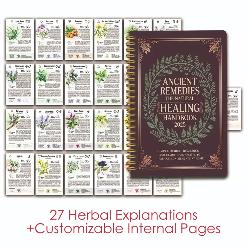 Natural Remedies Handbook with - Health & Wellness Unlimited ulasan dan harga
