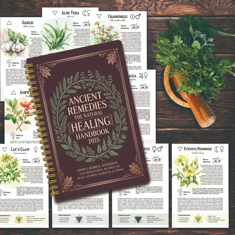 Natural Remedies Handbook with - Health & Wellness Unlimited ulasan dan harga