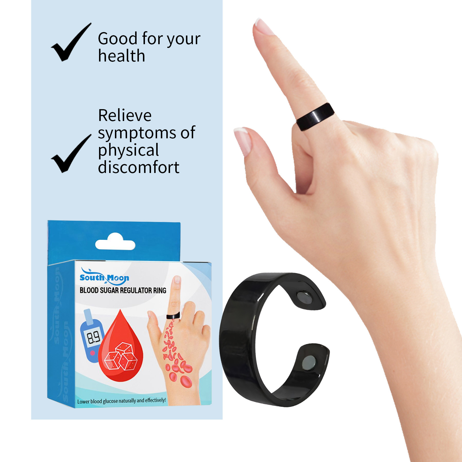 Wearable Body Wellness Ring, P - Wellness Health. Ring ulasan dan harga