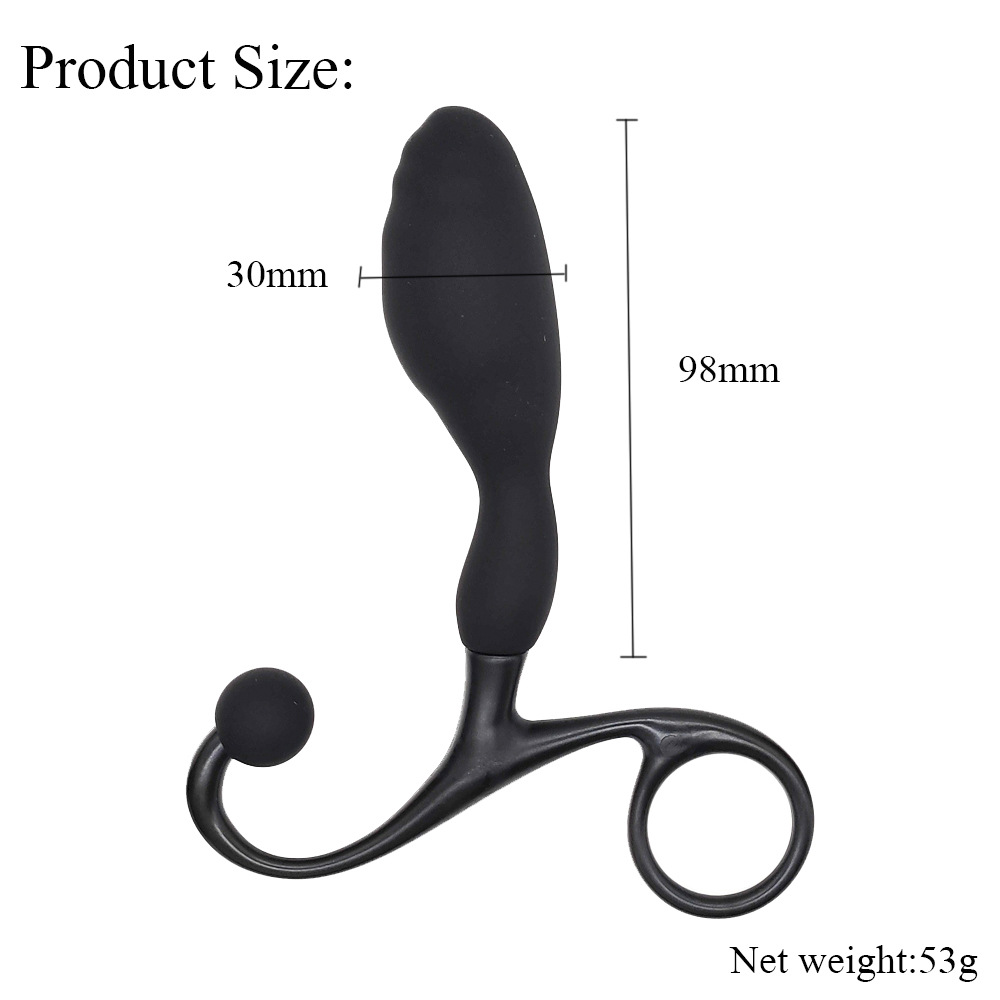 Ergonomic Silicone Prostate Ma - Wellness Health. Ring ulasan dan harga